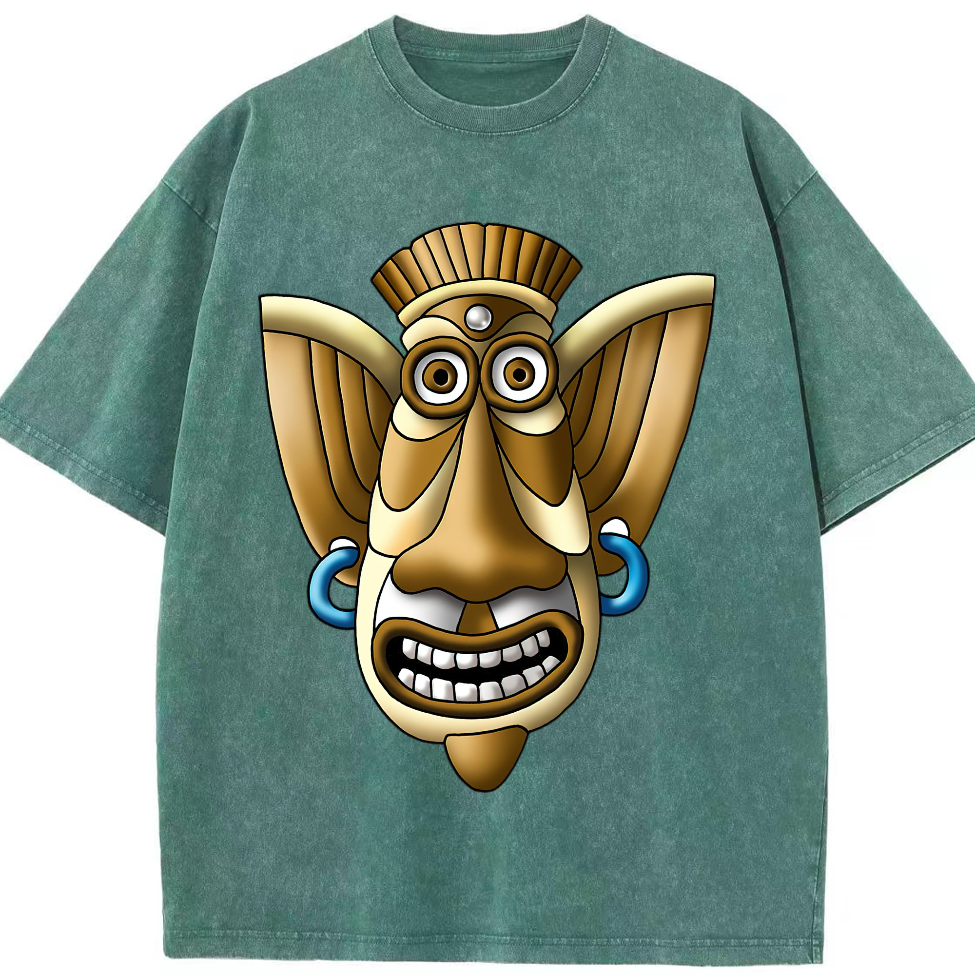 （画像用） ドラゴンクエスト Doragon Kuesuto Dragon Quest 綿100% ヴィンテージ風 半袖Tシャツ（フロントプリント）